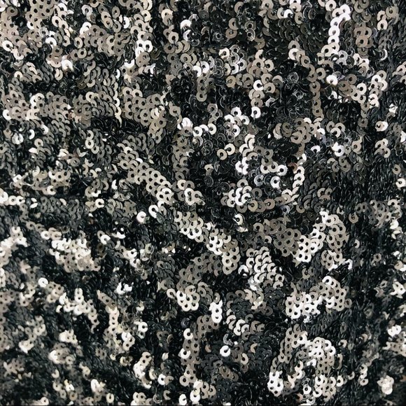 Alice + Olivia Fully Sequined Little Black Dress XS EUC - Picture 4 of 5